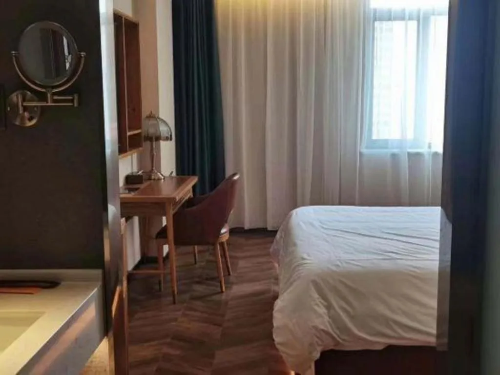 Bed in Jinjiang Inn Tianjin South Station