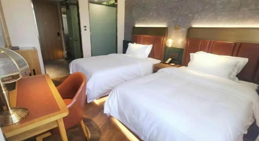 Bed in Jinjiang Inn Tianjin South Station