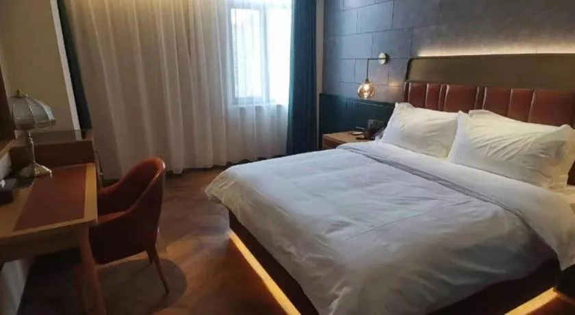 Bed in Jinjiang Inn Tianjin South Station