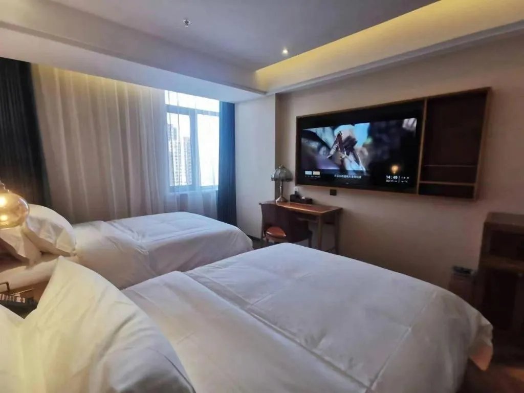 Bed in Jinjiang Inn Tianjin South Station
