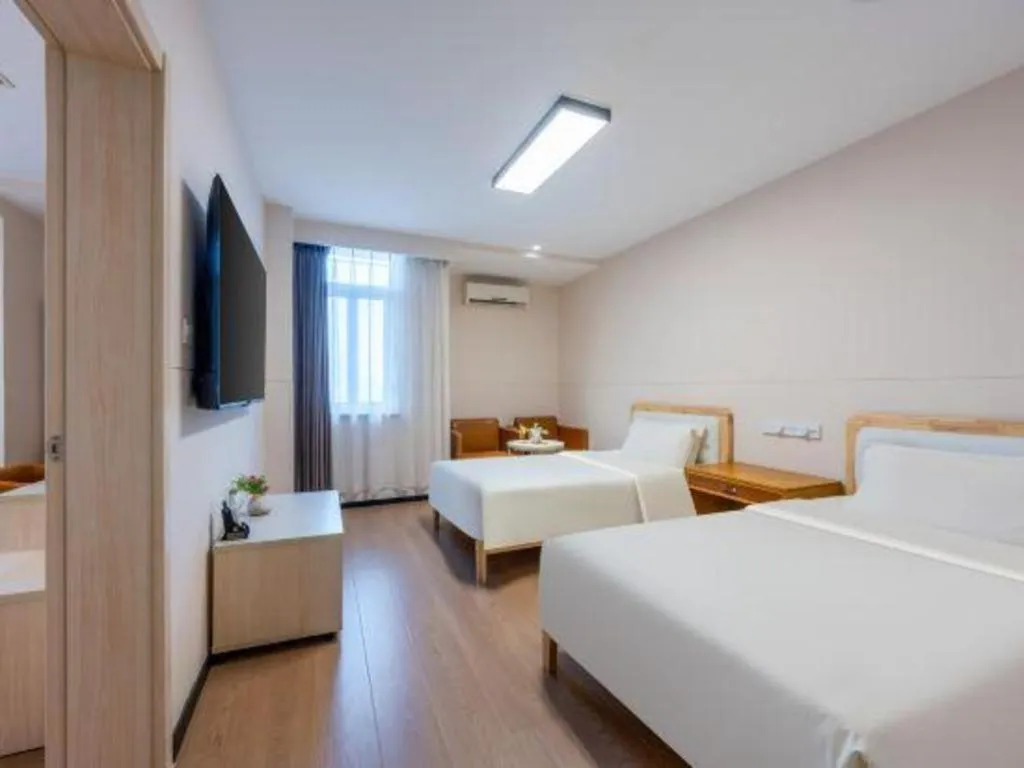 Bed in Jinjiang Inn Tianjin South Station