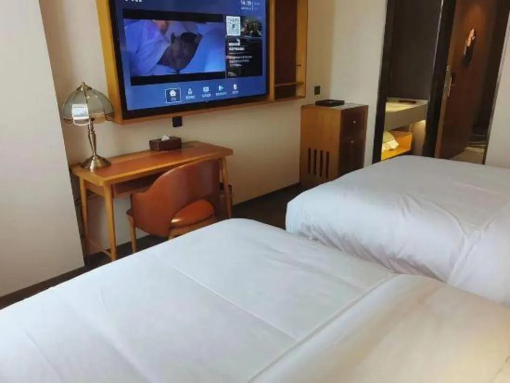 Bed in Jinjiang Inn Tianjin South Station