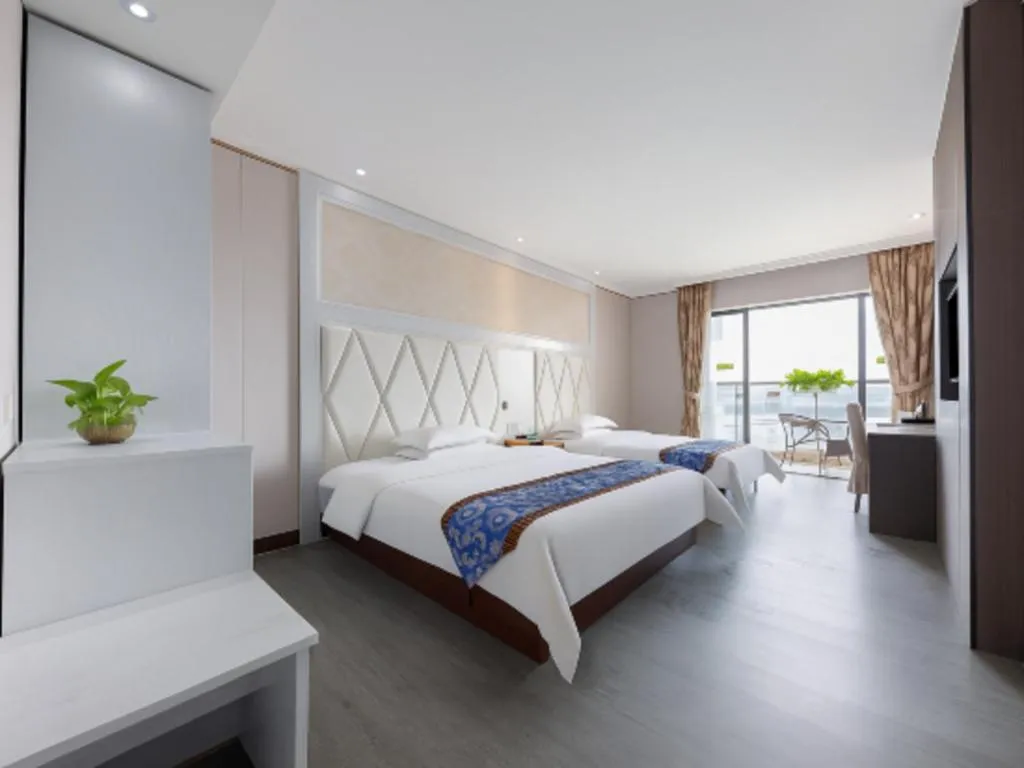 Bed in Guangzhou Junye International Hotel