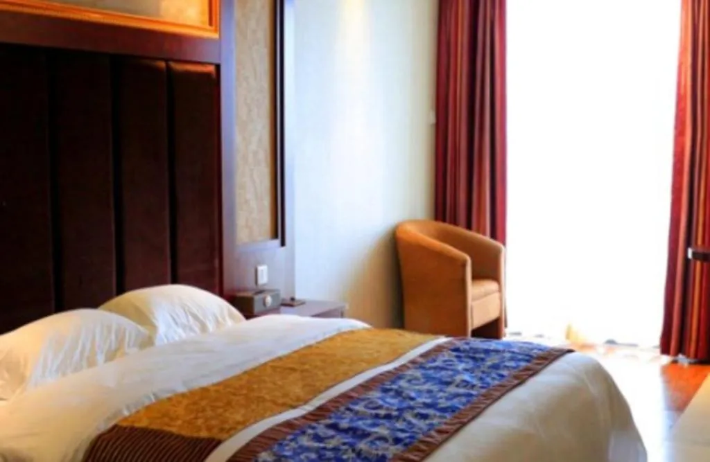 Bed in Guangzhou Junye International Hotel