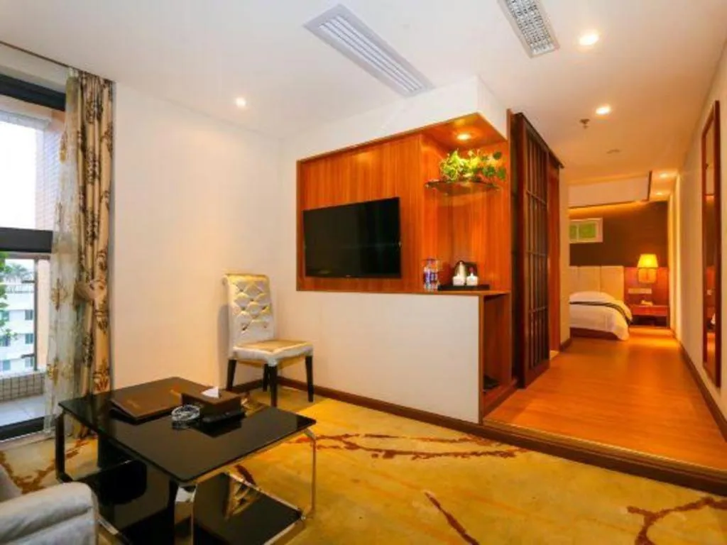 Bed in Guangzhou Junye International Hotel