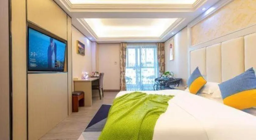 Bed in Guangzhou Junye International Hotel