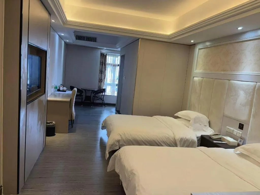 Bed in Guangzhou Junye International Hotel