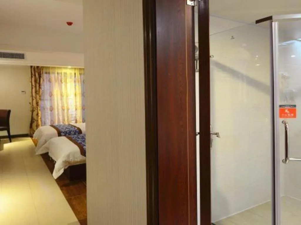 Bed in Guangzhou Junye International Hotel