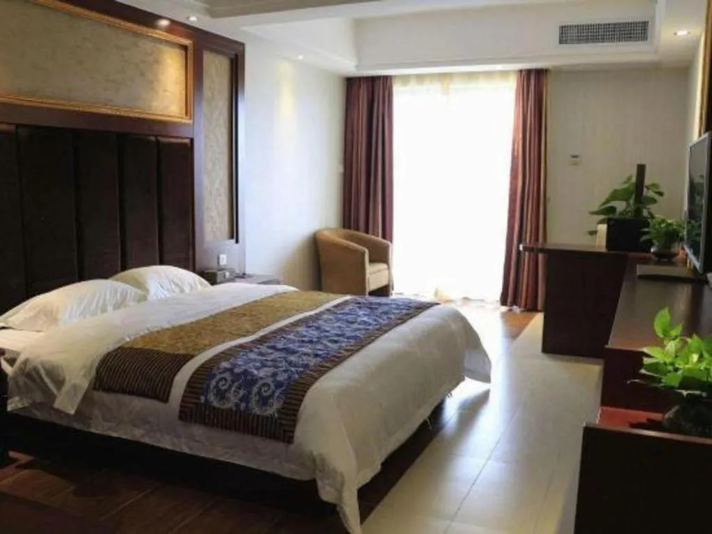 Bed in Guangzhou Junye International Hotel