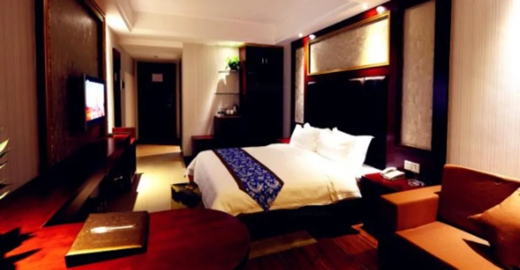 Bed in Guangzhou Junye International Hotel