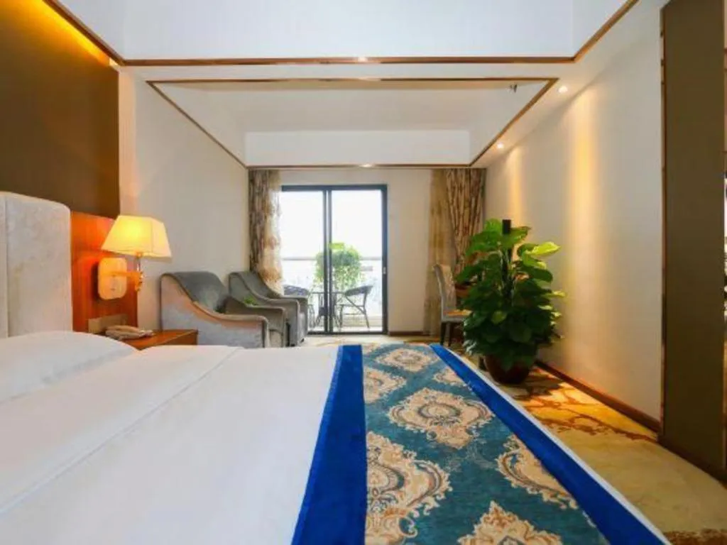 Bed in Guangzhou Junye International Hotel