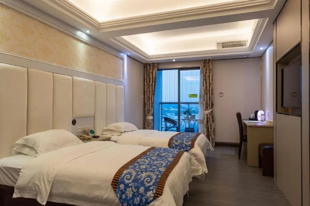 Bed in Guangzhou Junye International Hotel