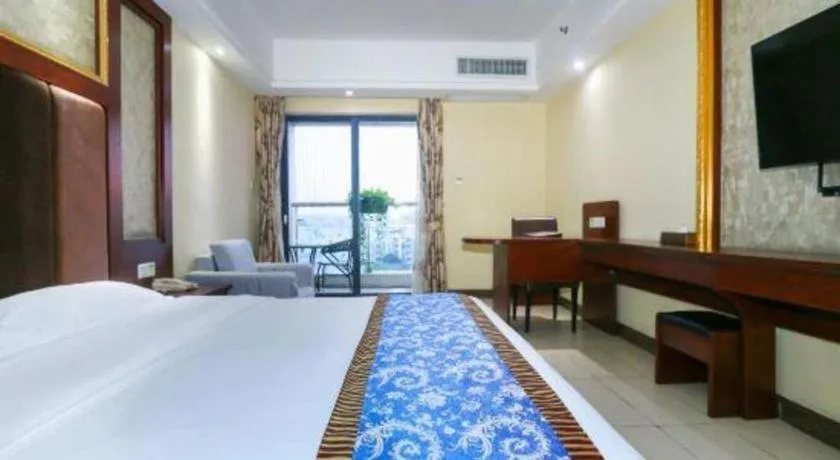 Bed in Guangzhou Junye International Hotel