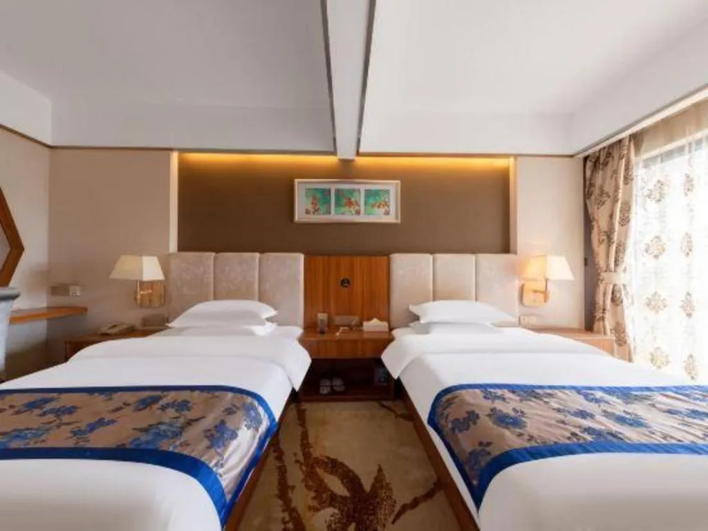 Bed in Guangzhou Junye International Hotel