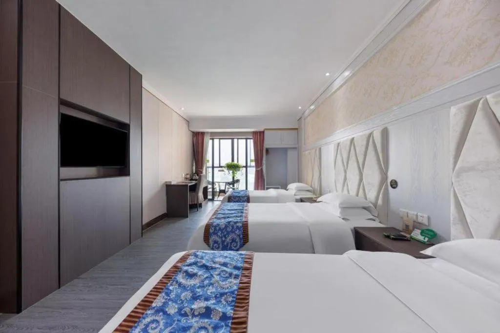 Bed in Guangzhou Junye International Hotel