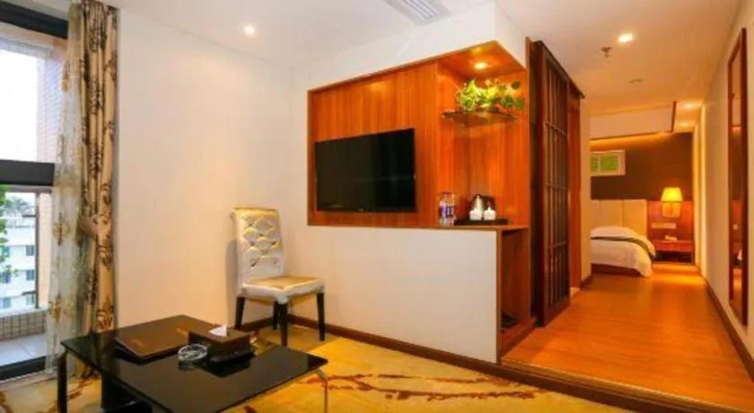 Bed in Guangzhou Junye International Hotel