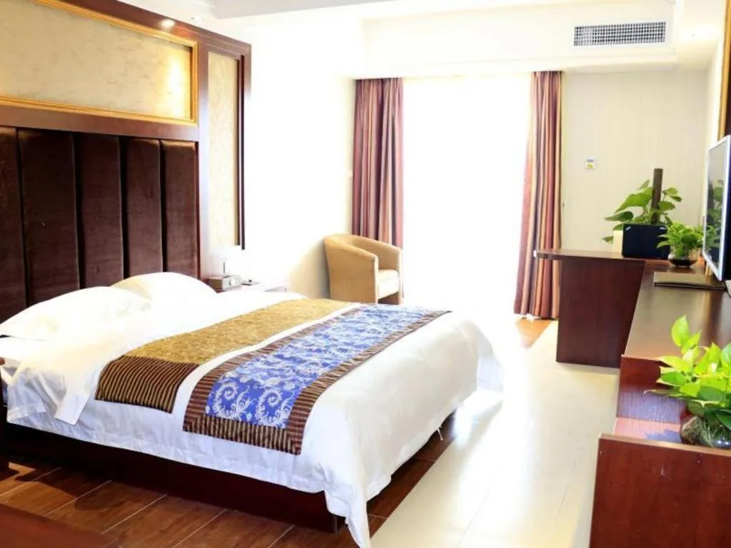 Bed in Guangzhou Junye International Hotel