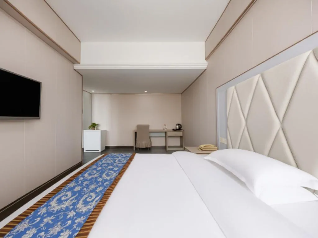 Bed in Guangzhou Junye International Hotel