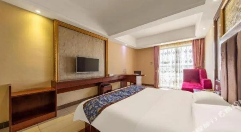 Bed in Guangzhou Junye International Hotel