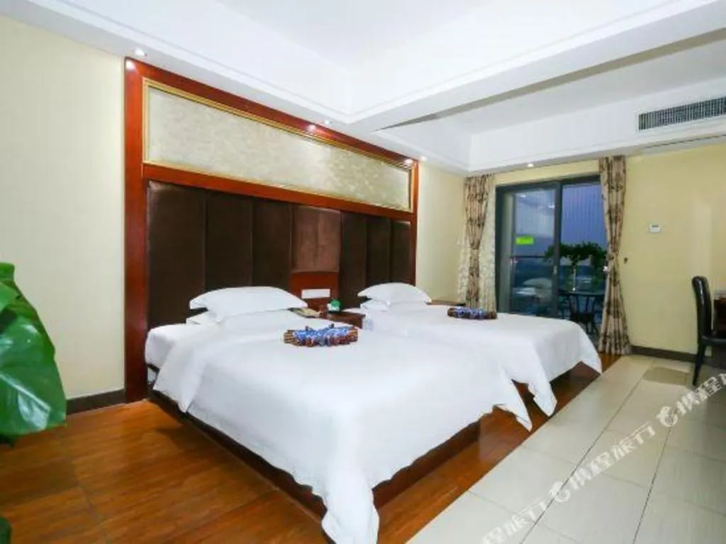 Bed in Guangzhou Junye International Hotel