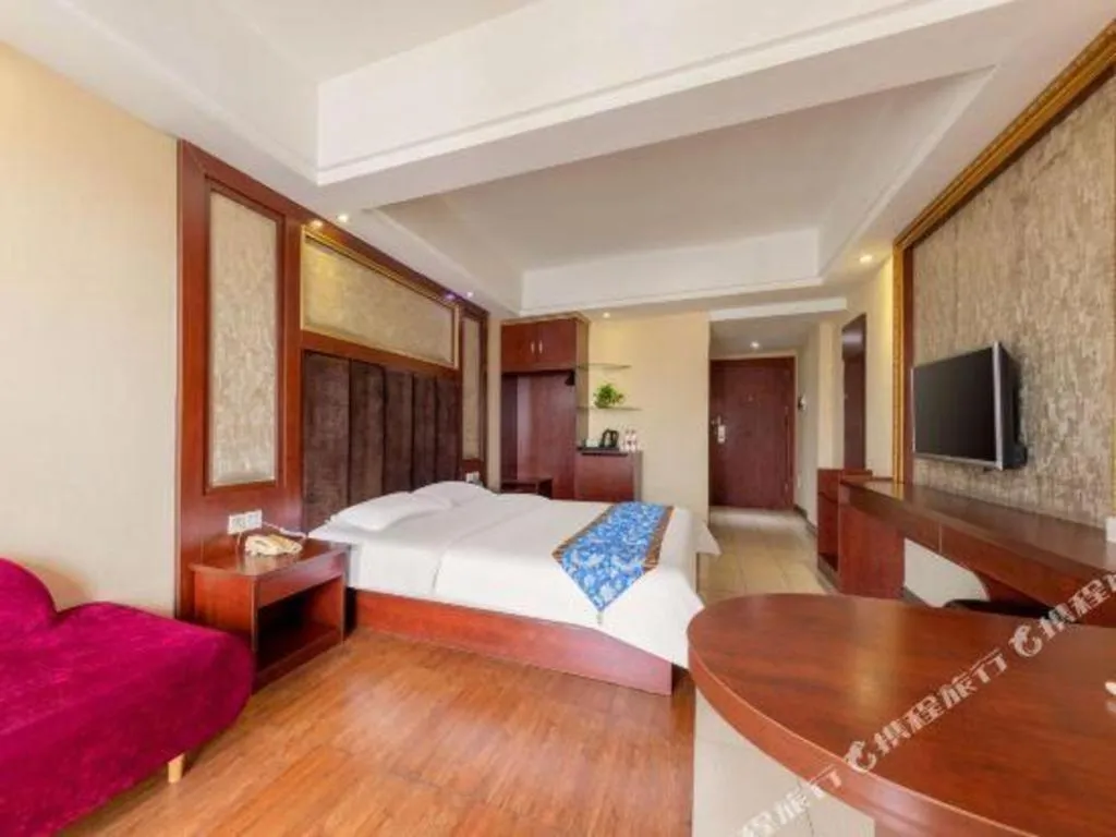 Bed in Guangzhou Junye International Hotel