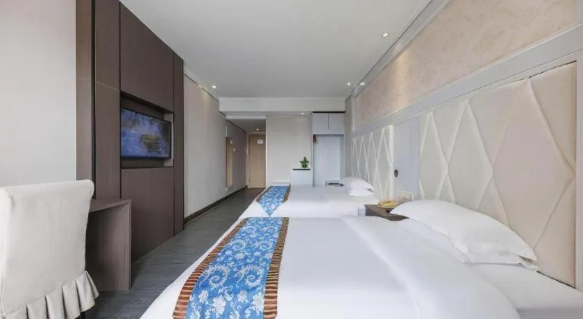 Bed in Guangzhou Junye International Hotel