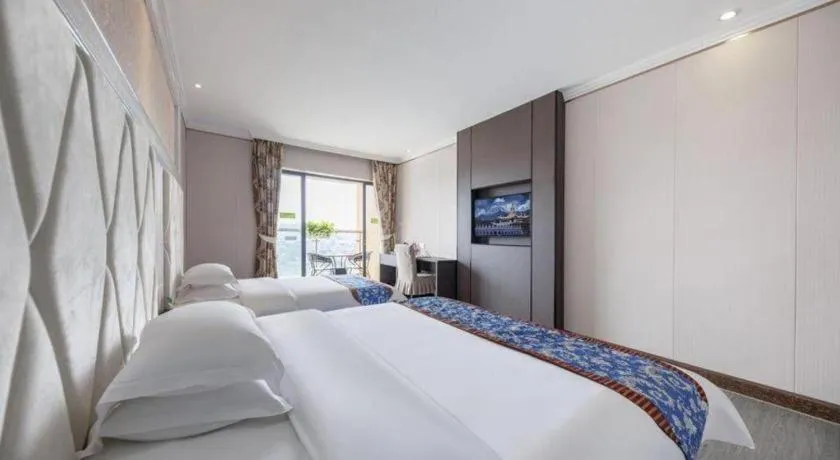 Bed in Guangzhou Junye International Hotel