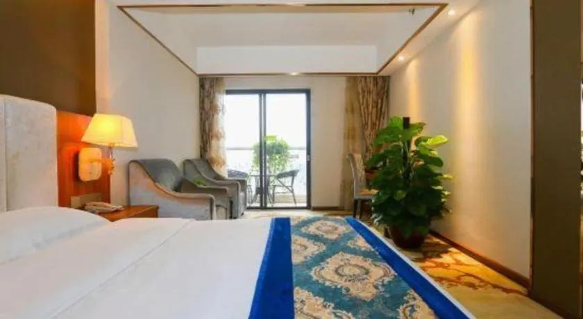 Bed in Guangzhou Junye International Hotel