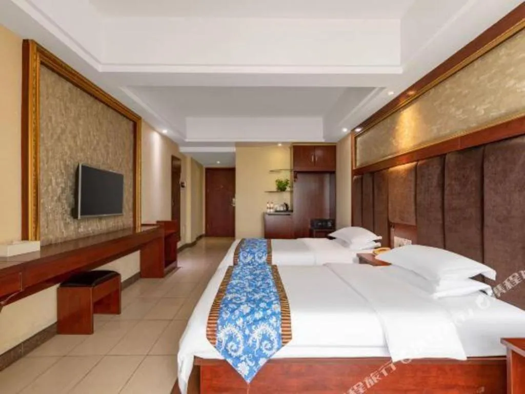 Bed in Guangzhou Junye International Hotel