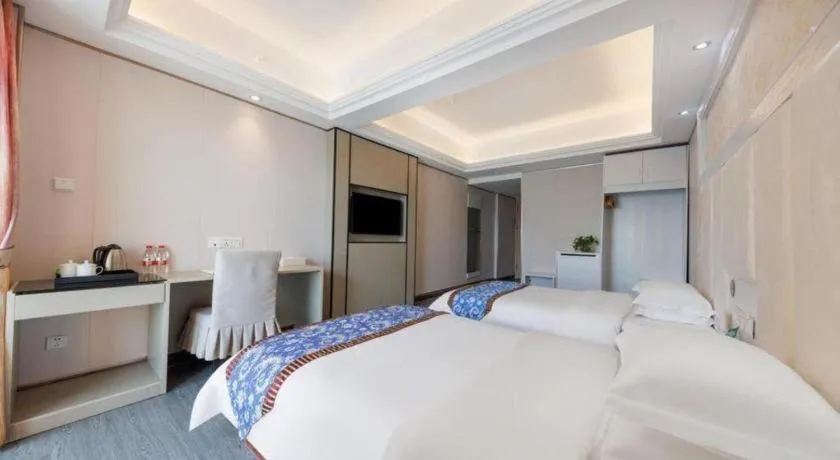 Bed in Guangzhou Junye International Hotel