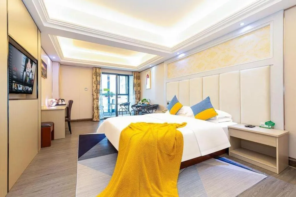 Bed in Guangzhou Junye International Hotel