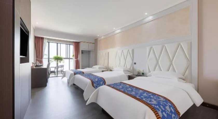 Bed in Guangzhou Junye International Hotel