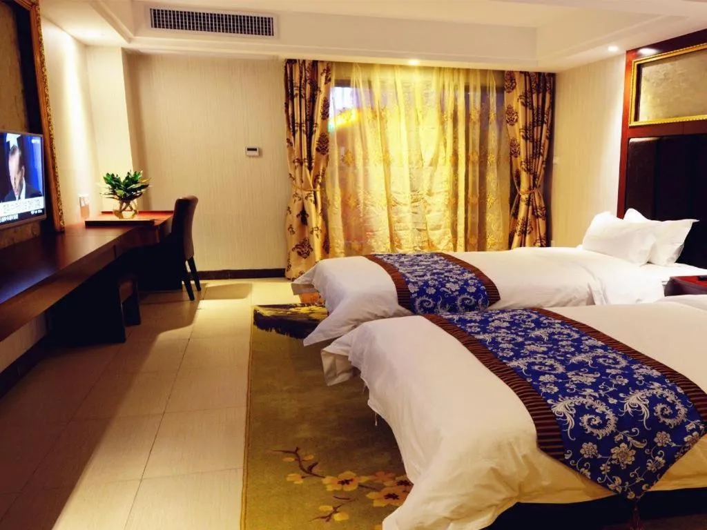 Bed in Guangzhou Junye International Hotel