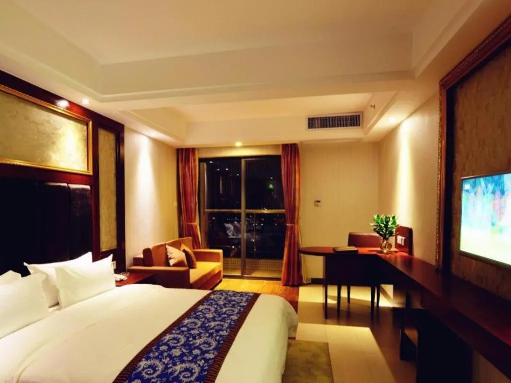 Bed in Guangzhou Junye International Hotel