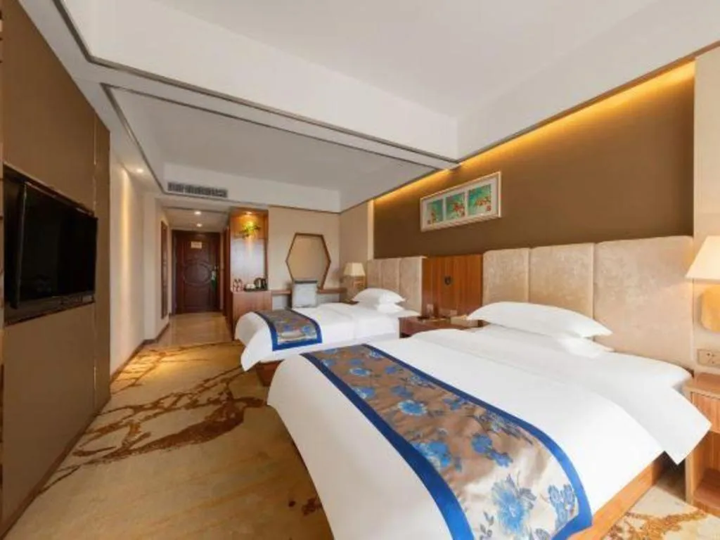 Bed in Guangzhou Junye International Hotel