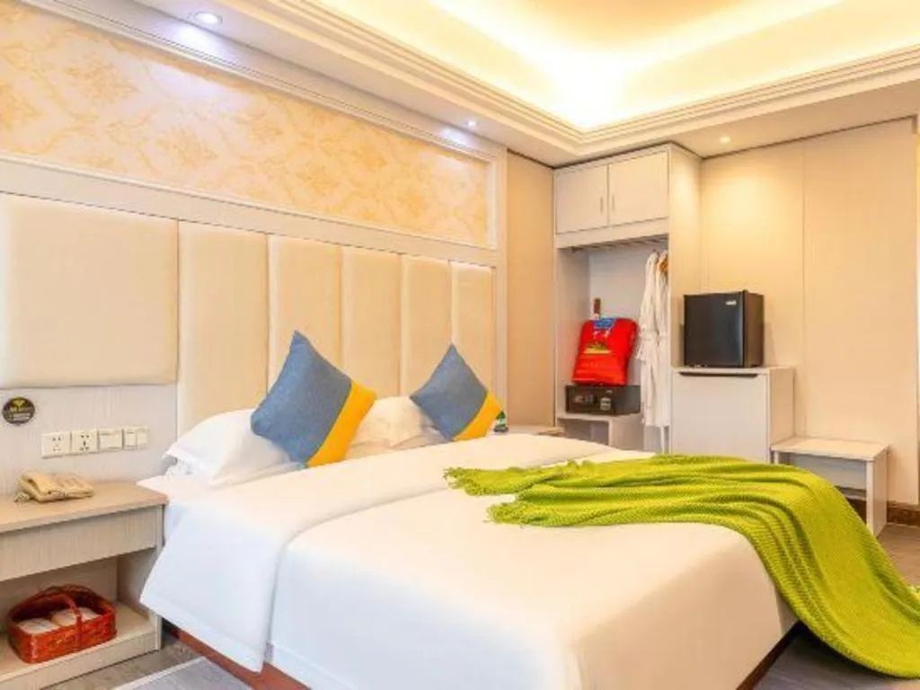 Bed in Guangzhou Junye International Hotel
