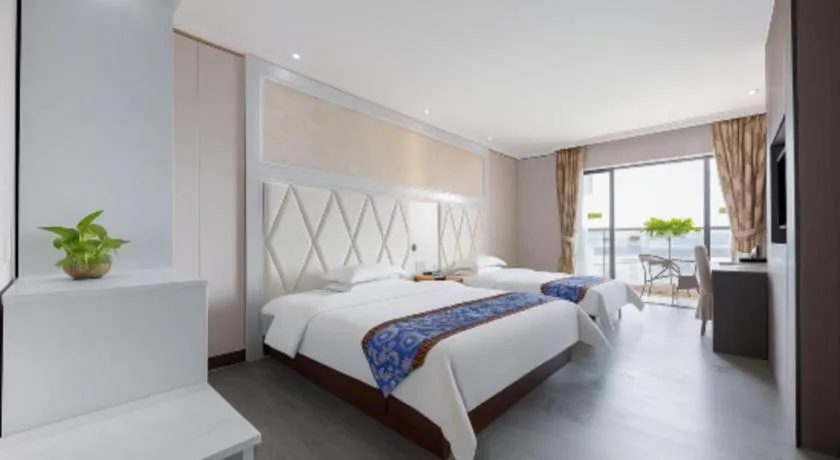 Bed in Guangzhou Junye International Hotel