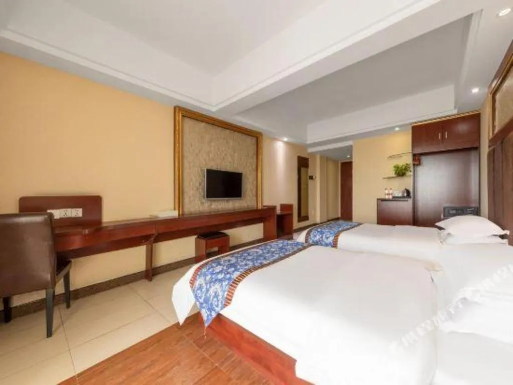 Bed in Guangzhou Junye International Hotel