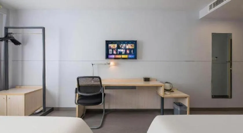 Bed in Jinjiang Inn Pingyao Branch