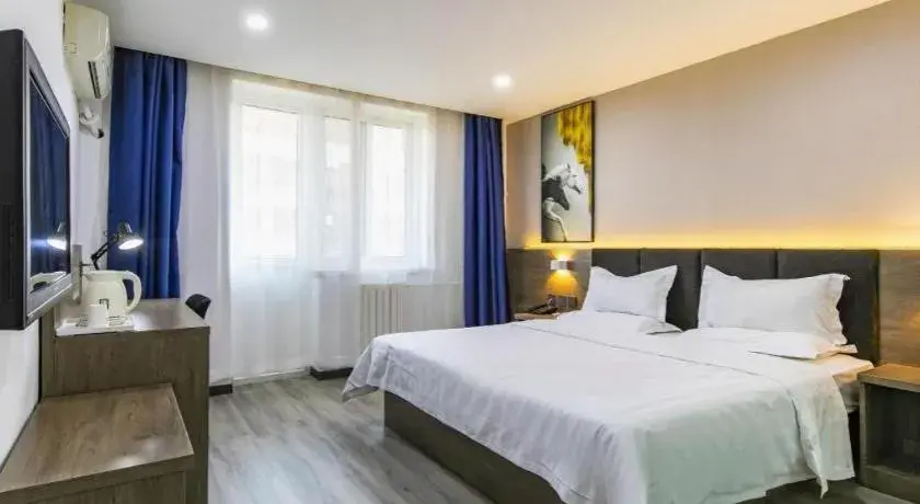 Bed in 7 Days Inn Tianjin Development Zone 3rd Street Wanli Bed in 7 Days Inn Tianjin Development Zone 3rd Street Wanli