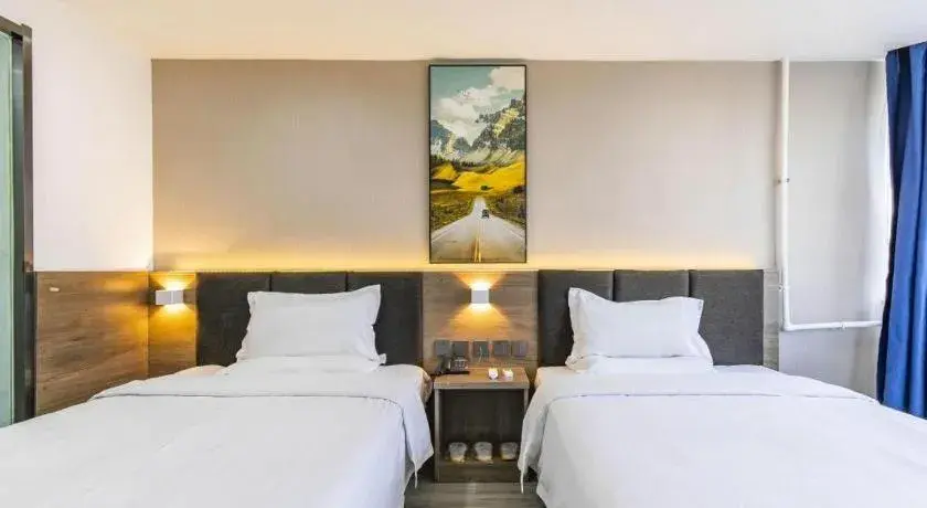 Bed in 7 Days Inn Tianjin Development Zone 3rd Street Wanli Bed in 7 Days Inn Tianjin Development Zone 3rd Street Wanli