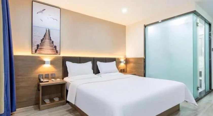 Bed in 7 Days Inn Tianjin Development Zone 3rd Street Wanli