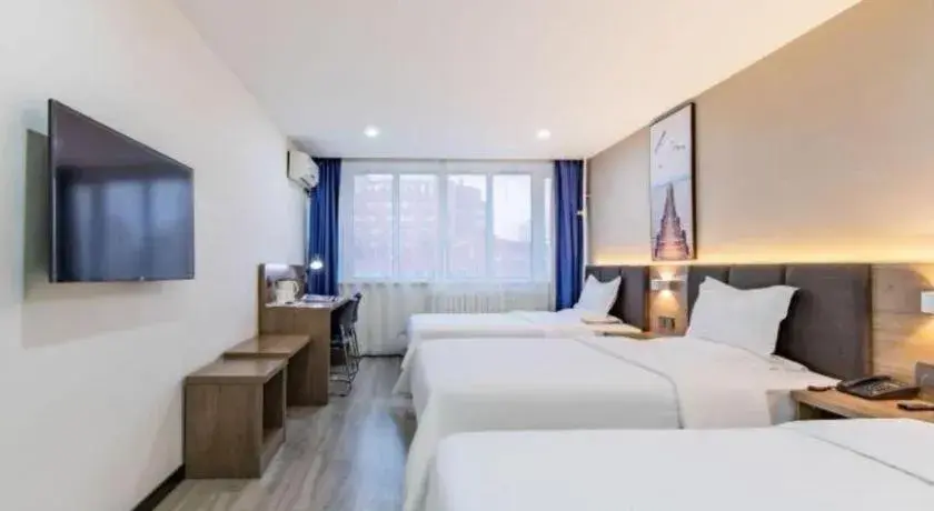 Bed in 7 Days Inn Tianjin Development Zone 3rd Street Wanli Bed in 7 Days Inn Tianjin Development Zone 3rd Street Wanli
