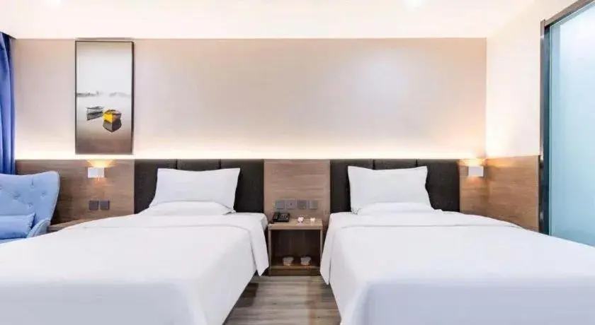 Bed in 7 Days Inn Tianjin Development Zone 3rd Street Wanli Bed in 7 Days Inn Tianjin Development Zone 3rd Street Wanli