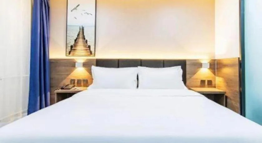 Bed in 7 Days Inn Tianjin Development Zone 3rd Street Wanli