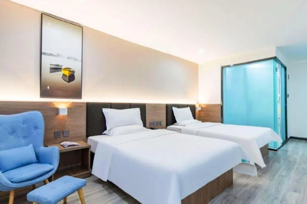 Bed in 7 Days Inn Tianjin Development Zone 3rd Street Wanli