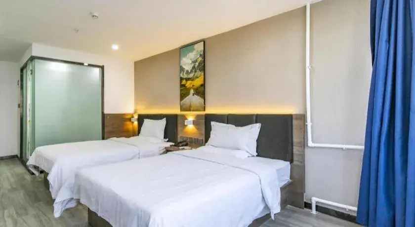 Bed in 7 Days Inn Tianjin Development Zone 3rd Street Wanli Bed in 7 Days Inn Tianjin Development Zone 3rd Street Wanli