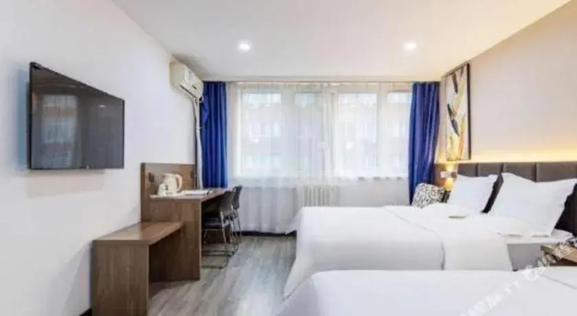 Bed in 7 Days Inn Tianjin Development Zone 3rd Street Wanli Bed in 7 Days Inn Tianjin Development Zone 3rd Street Wanli
