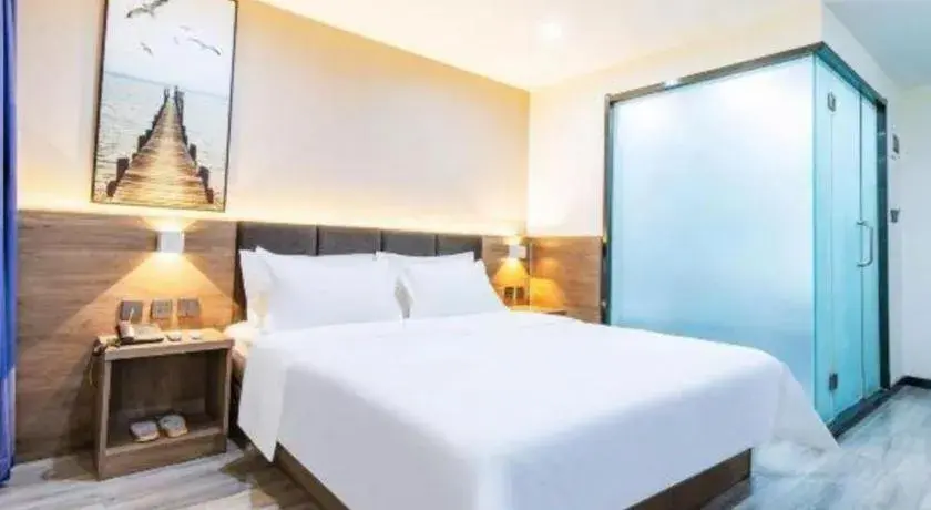 Bed in 7 Days Inn Tianjin Development Zone 3rd Street Wanli Bed in 7 Days Inn Tianjin Development Zone 3rd Street Wanli