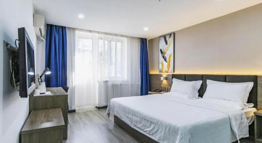 Bed in 7 Days Inn Tianjin Development Zone 3rd Street Wanli